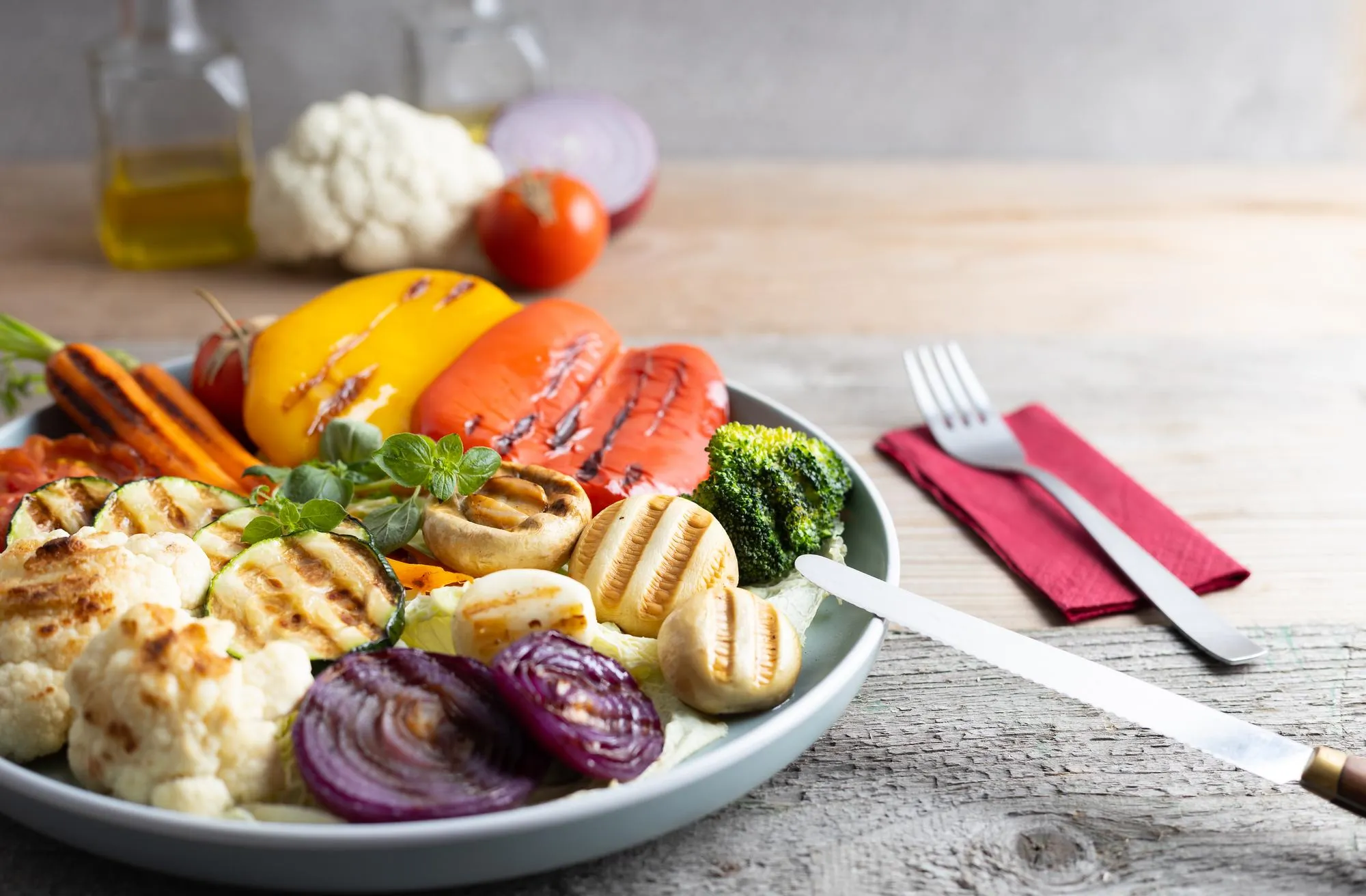 Close-up of breakfast served on table