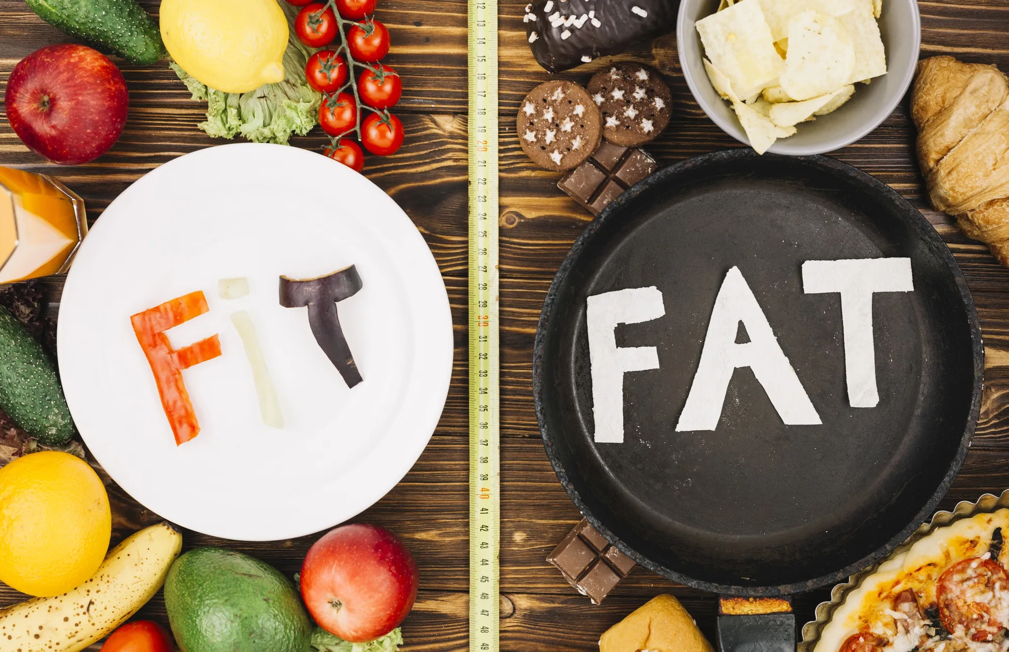 Fit vs fat