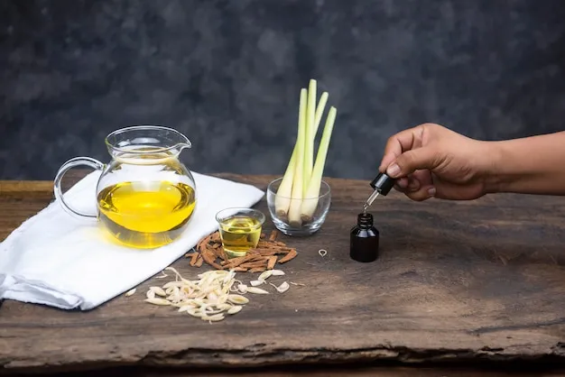 extracted from lemongrass has many properties for the treatment