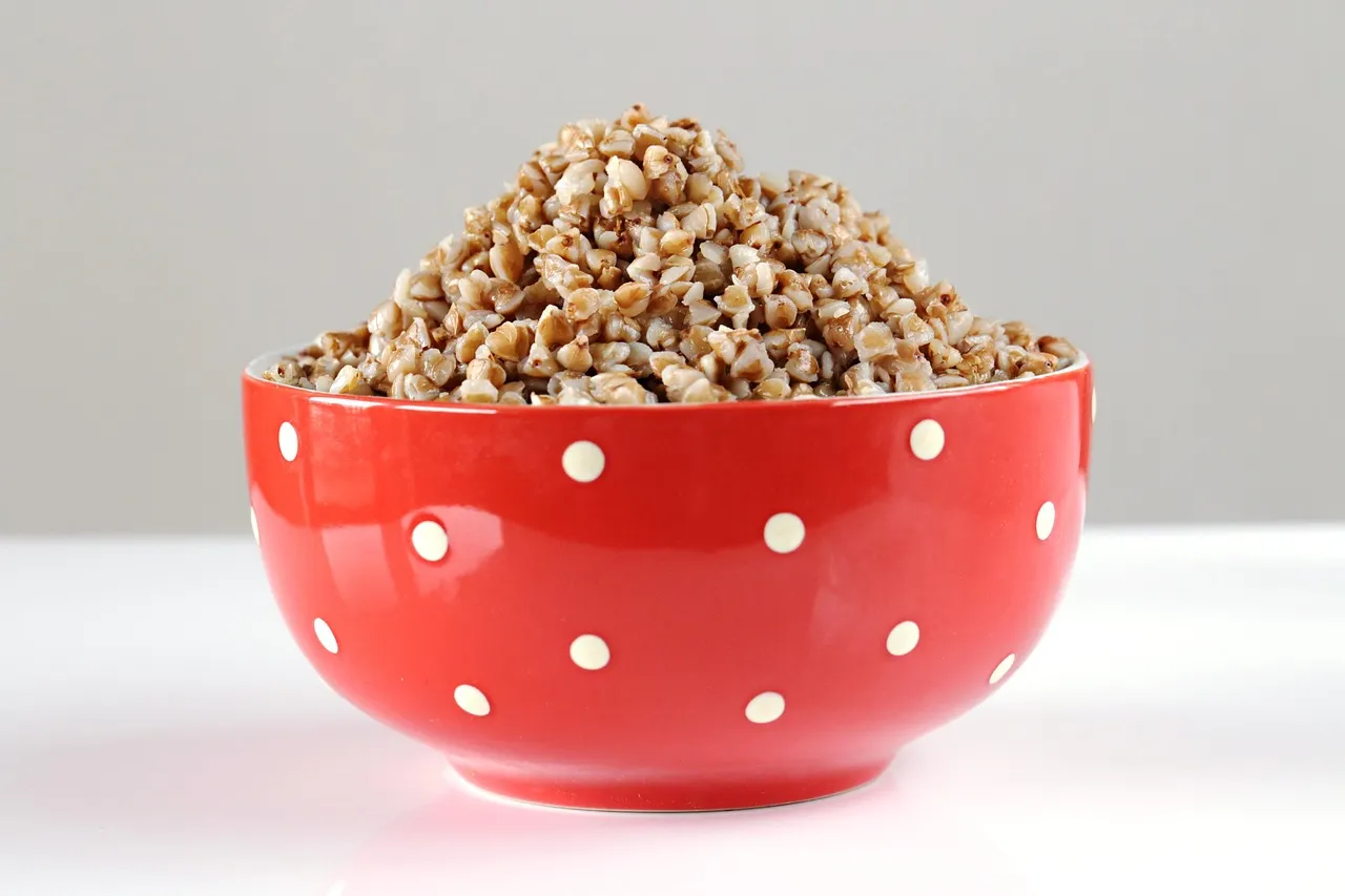buckwheat, porridge, groats, diet, useful, breakfast, vegan, veggie, red bowl, bowl, a bowl, food, seed, healthy, buckwheat, buckwheat, buckwheat, buckwheat, buckwheat, porridge, porridge, porridge, porridge