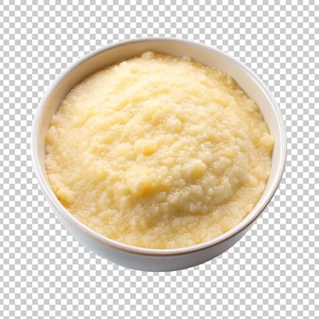 grits isolated transparent background