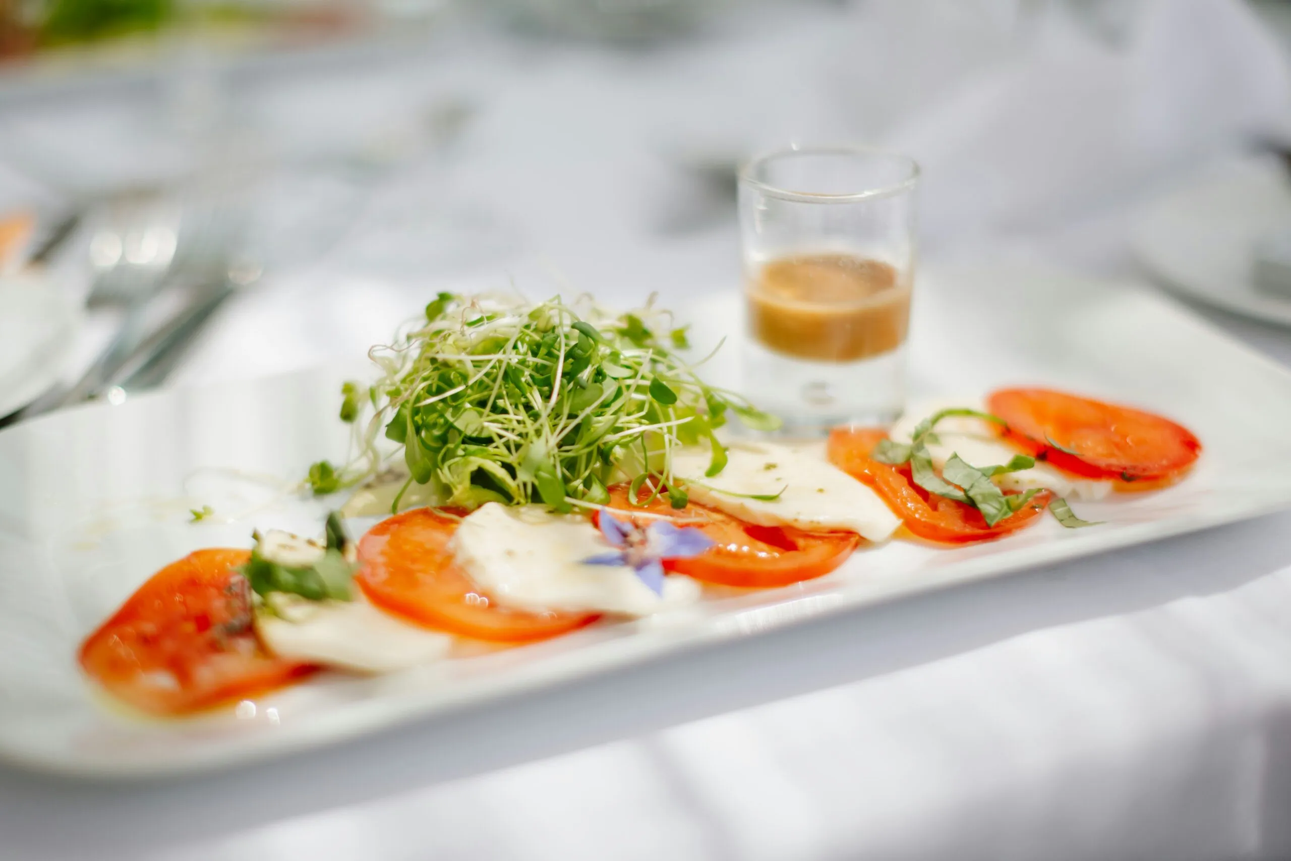 a plate of food