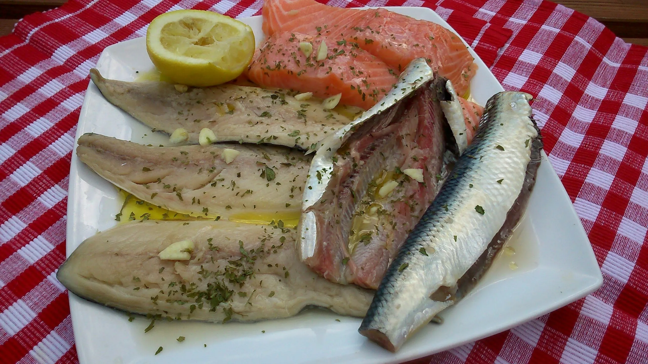 a plate of food