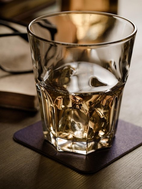 Whiskey on the rocks and scholar books