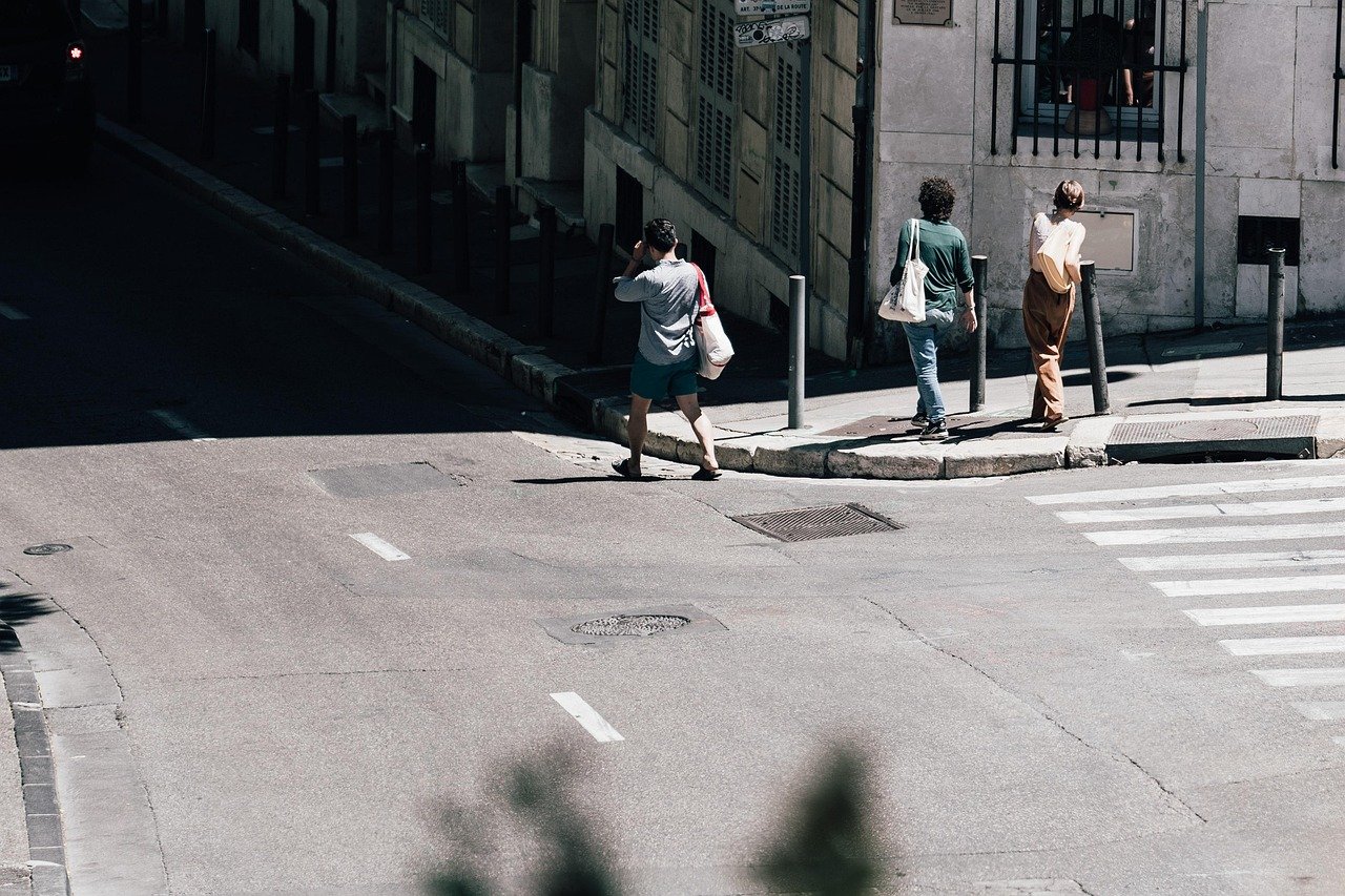 pedestrian, walking, sidewalk, pavement, city, crosswalk, street, road, pedestrian, walking, walking, sidewalk, sidewalk, sidewalk, sidewalk, sidewalk, city, crosswalk, crosswalk, street, street, street, road, road