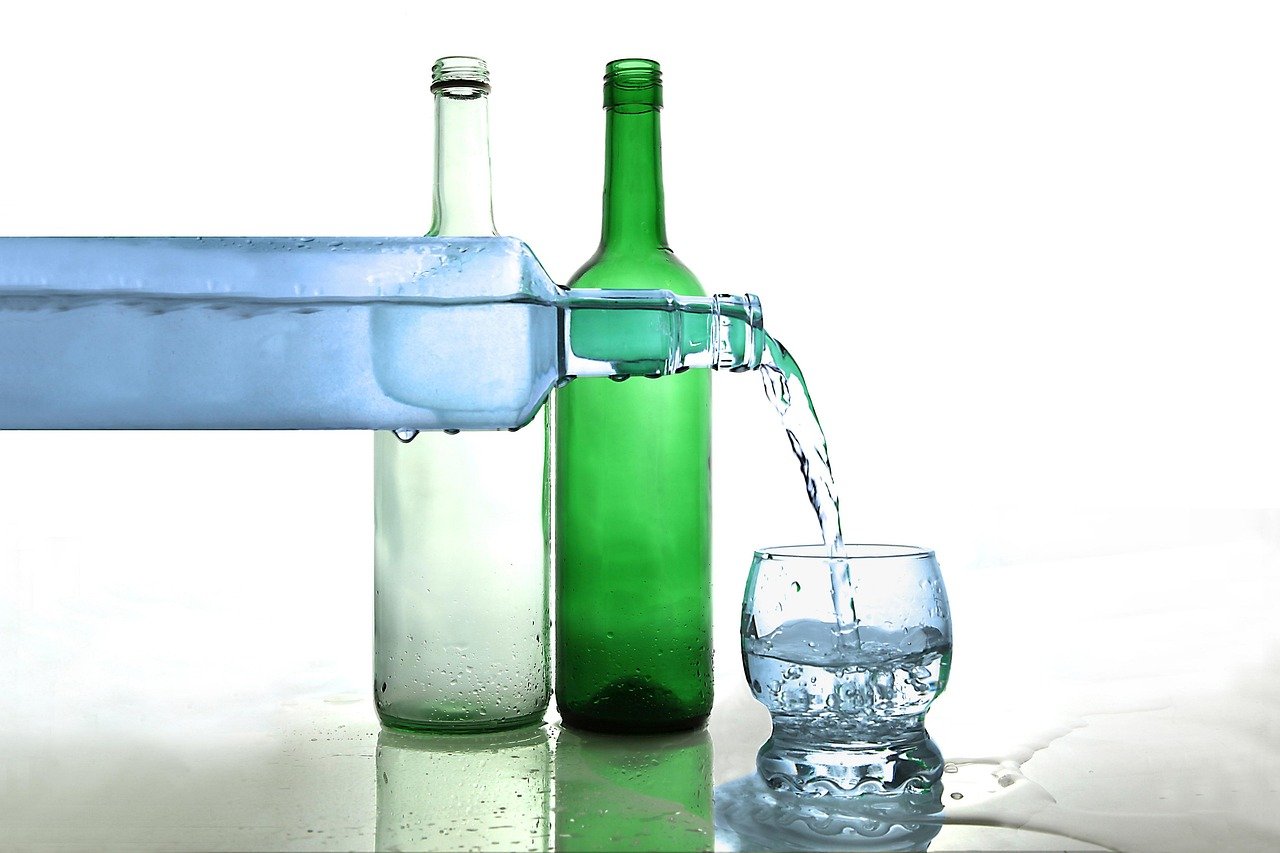 water, water bottle, nature, bottle of water