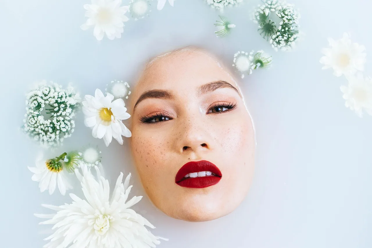 kobieta, wanna, piękno, twarz, model, kąpiel mleczna, skincare, twarz, twarz, twarz, twarz, twarz, skincare