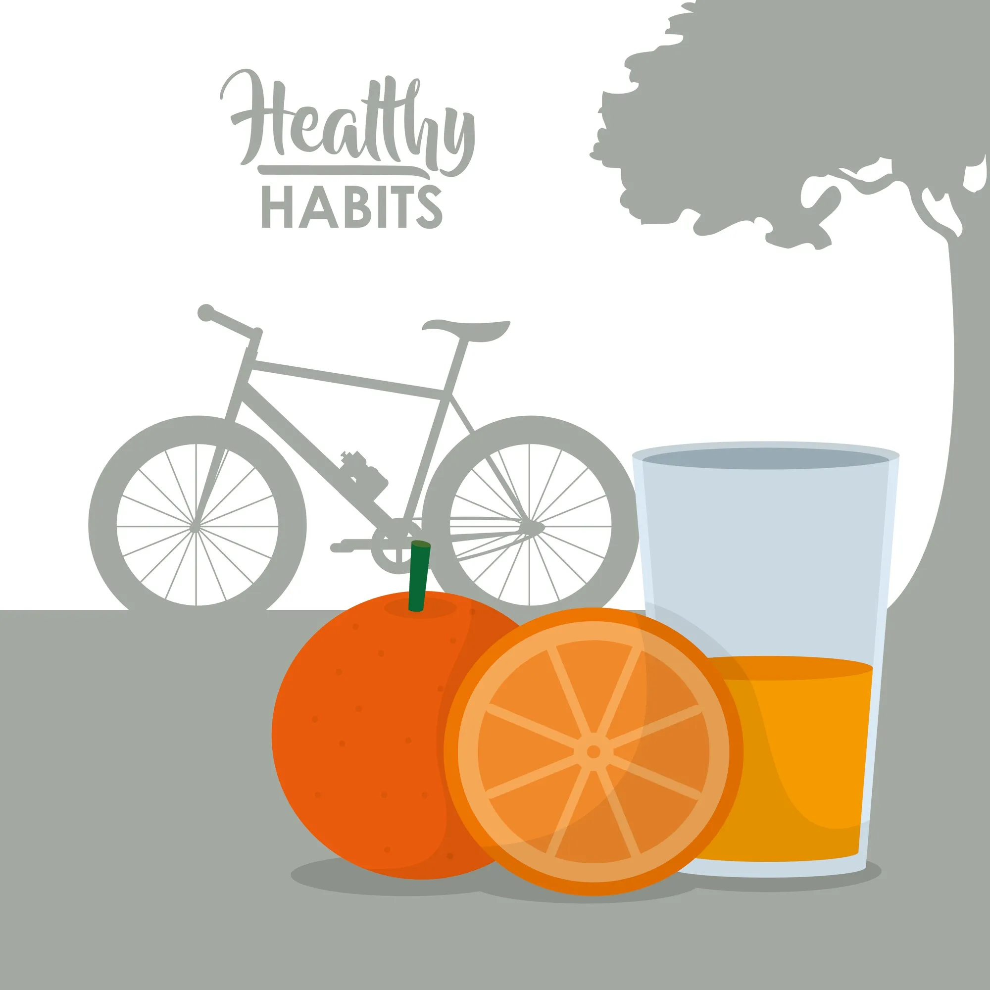 Healthy lifestyle sport and food