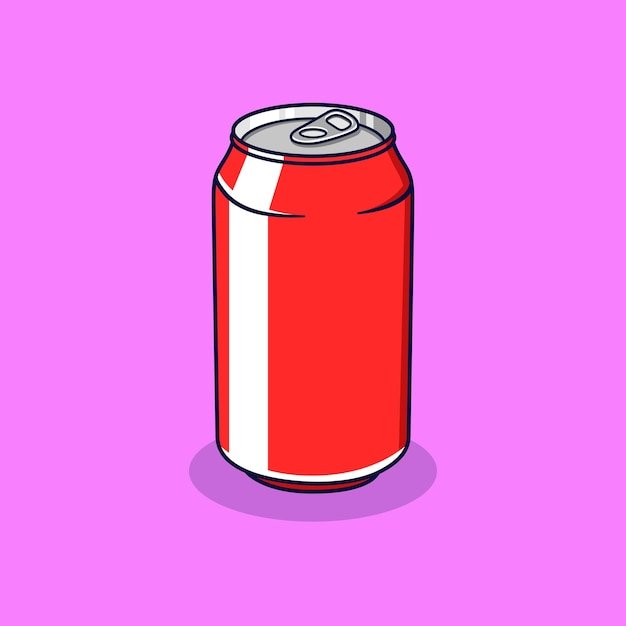 Soda Can Vector Design Soda Can illustration Can Illustration