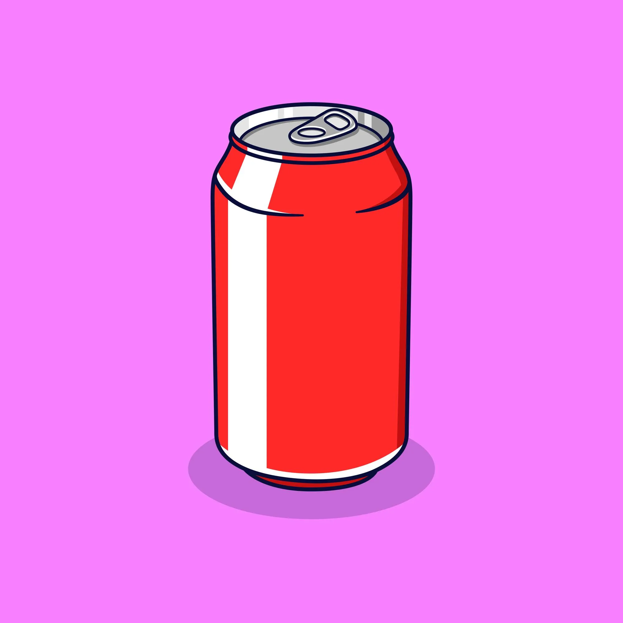 Soda Can Vector Design Soda Can illustration Can Illustration