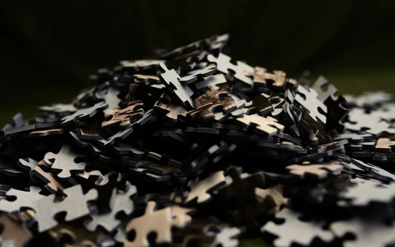 kawałki puzzli, puzzle, udział, gra, cierpliwość, puzzle, puzzle, puzzle, puzzle, puzzle