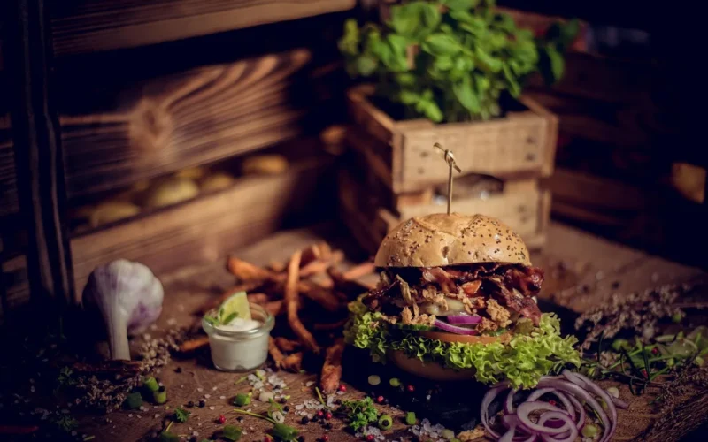 hamburger, cheeseburger, burger, grill, fast food