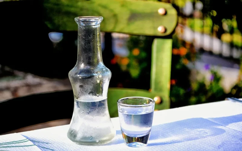 strzał, alcool, grecki, ouzo, grecja, tabela, butelka, szkło, cichy, statyczny, kolorowy, alkohol, tsipouro, wódka, wódka, wódka, wódka, wódka, wódka