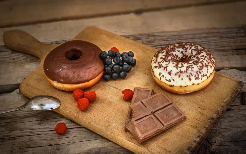 chocolate, donuts, sugar, cream, fruit, wood, brown, white, red, blue, chocolate, chocolate, chocolate, chocolate, chocolate, donuts, donuts, sugar, sugar, sugar, sugar